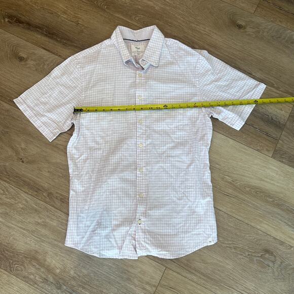 BRAX Men's Cotton Linen Slubyarn Modern Fit Button Up Shirt Size M - Picture 3 of 8